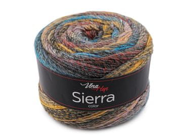 Pletena preja Sierra 150 g - (7217) azurno modra