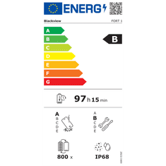 Blackview Pametni robustni telefon FORT 1 6/256GB, črn