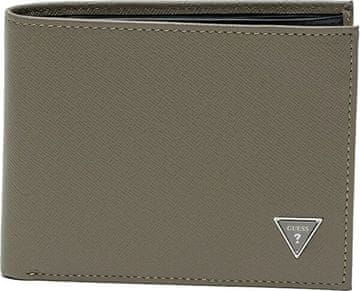 Guess Moška usnjena denarnica SMCSLELEA20-BSW