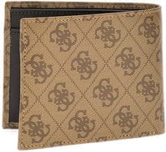 Guess Moška usnjena denarnica SMVELELEA20-BBO