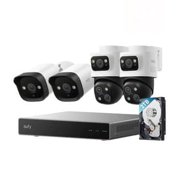 Anker Security S4 nadzorni sistem, PoE, NVR, 2x eufy E40, 2x eufy S4 (E8E00323)