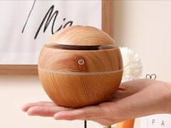 Netscroll LED vlažilnik zraka in aroma difuzor eteričnih olj ter ambientno svetlobo za sproščujoče vzdušje, Diffuser