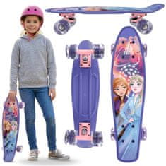 Disney DISNEY Frozen Otroški fish skateboard 55 cm, protizdrsna deska, stabilen od 20 do 50 kg