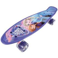 Disney DISNEY Frozen Otroški fish skateboard 55 cm, protizdrsna deska, stabilen od 20 do 50 kg