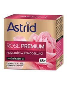 Astrid Krepilna in preoblikovalna nočna krema Rose Premium 50 ml