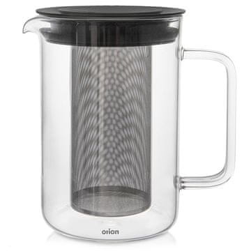 shumee Čajnik iz toplotno odpornega stekla z infuzerjem 1,55 l