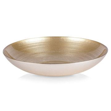 Artemis Steklena skleda za solate, jedi, sadje, prigrizke Golden Solat 2,2 l
