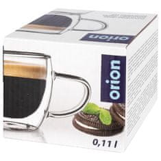 shumee Dvostenski termo kozarec za espresso DOUBLE 100 ml 4 kosi.