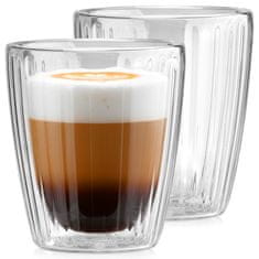 shumee Dvostenski termo kozarci za kavo in čaj 230 ml 2 kosa.