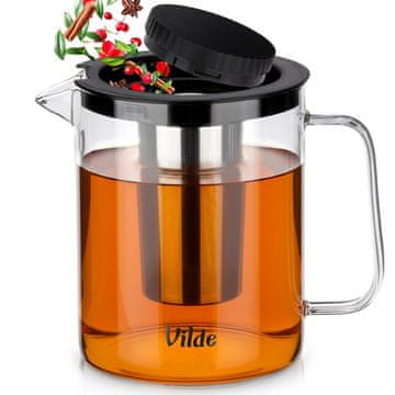 shumee Čajnik iz toplotno odpornega stekla z infuzerjem 1,5 l
