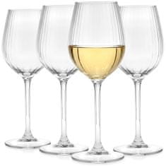 Artemis 4x komplet kozarcev za belo vino in rdečo vodo 380 ml