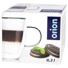 shumee Dvostenski termo kozarec za latte kavo DOUBLE 300 ml 4 kosi.