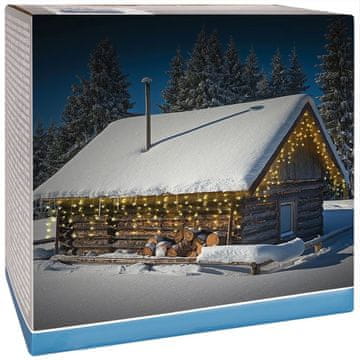 shumee Zunanja svetlobna zavesa 180 LED 6 m