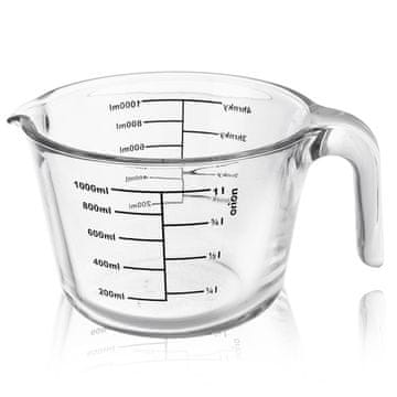 shumee Steklena kuhinjska merilna skodelica 1 l