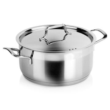 Orion Jeklen lonec s pokrovom ANETT 20 cm, 3 l