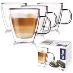 shumee Dvostenski termo kozarec 180 ml 4 kosi.