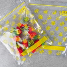 shumee Vrečke za hrano z zadrgo 18x23 cm 20 kosov.