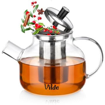 shumee Čajnik iz toplotno odpornega stekla z infuzerjem 850 ml