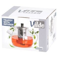 Vilde Čajnik iz toplotno odpornega stekla z infuzerjem 850 ml