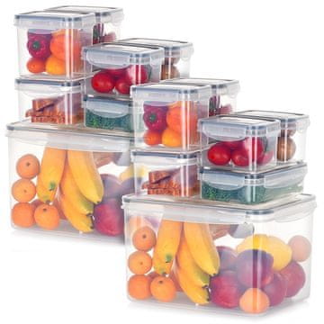 shumee Posode za hrano s pokrovom in tesnilom 14 kosov.