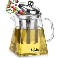 shumee Čajnik iz toplotno odpornega stekla z infuzerjem 490 ml