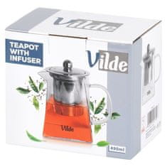 shumee Čajnik iz toplotno odpornega stekla z infuzerjem 490 ml