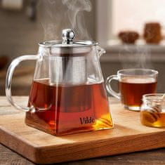 shumee Čajnik iz toplotno odpornega stekla z infuzerjem 490 ml