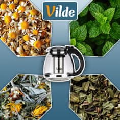 shumee Čajnik iz toplotno odpornega stekla z infuzerjem 1,5 l