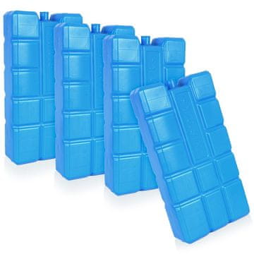 shumee Hladilni vložek za potovalno hladilno torbo, komplet 4 kosov, 750 ml