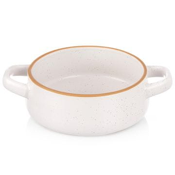 Artemis Skleda za juho, golaž, kosmiče, z ročaji in držali 800 ml