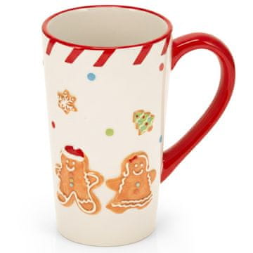 shumee Keramična skodelica z motivom medenjaka 570 ml