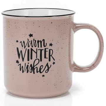 shumee Bež keramična skodelica XXL 700 ml