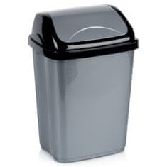 Artemis Plastični koš za odpadke, nagibni, pisarniški, kopalniški, kuhinjski, 10 l