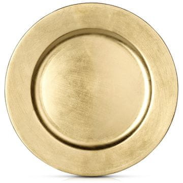 shumee Zlati spodnji krožnik 33 cm