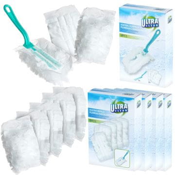 shumee Krtača za prah z zamenljivimi nastavki 28 cm 24 kosov.