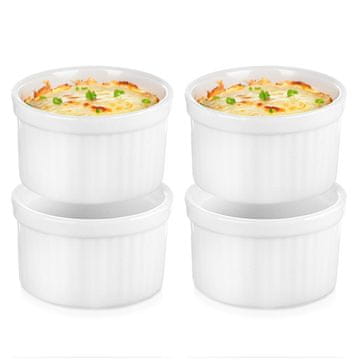 Artemis 4x Pekač za peko, skleda, keramični ramekin, 40 ml