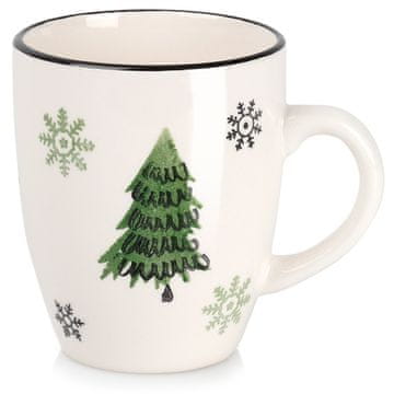 shumee Keramična skodelica za božično drevo 350 ml