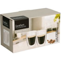 shumee Dvostenski termo kozarci za espresso kavo 120 ml 2 kosa.