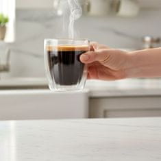 shumee Dvostenski termo kozarci za espresso kavo 120 ml 2 kosa.