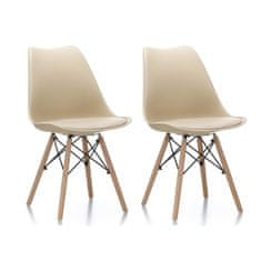 Aga 2x Jedilni stol MR2035 Bež