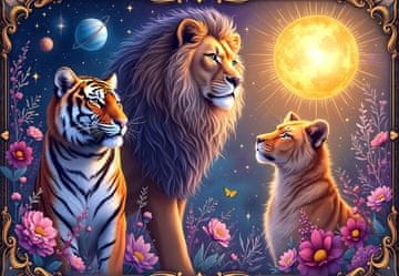 ALIPSON Puzzle Beast Universe 1000 kosov