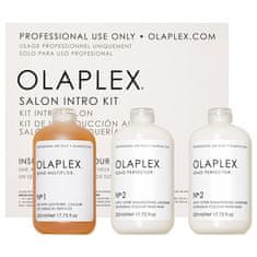 Olaplex Komplet za barvane ali kemično obdelane lase (Salon Intro Kit) 3 x 525 ml