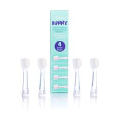 Vitammy Bunny Nadomestni ročaji za zobno ščetko Bunny 4 kosi, 0-3 leta