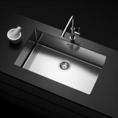 TASCA CANOVA 50 Enojno inox kuhinjsko koriro za omarico 60 cm