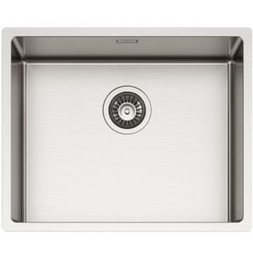 TASCA CANOVA 50 Enojno inox kuhinjsko koriro za omarico 60 cm