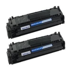 Toner123 Komplet Canon 703 / 7616A005 / CRG-703 / LBP 2900 / LBP 3000 kompatibilna tonerja (2) - 2 × črna
