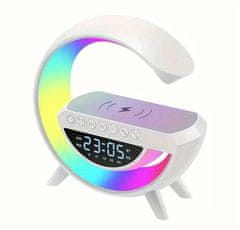 Hitelektro 3v1 LED RGB bluetooth zvočnik budilka in polnilec