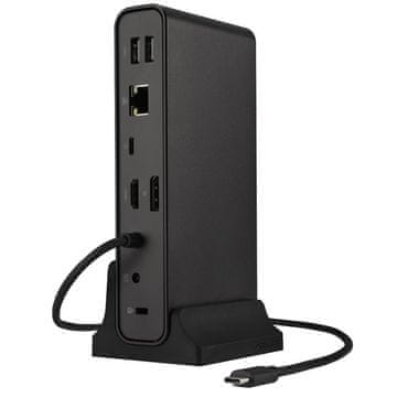 ASUS DC300 priklpona postaja, 3 zasloni, USB-C, 90W, DP, HDMI, RJ45 (90XB08CN-BDS010)