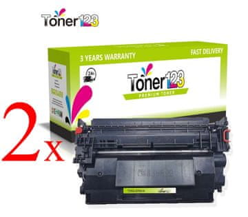 Toner123 Komplet Canon CRG-070H / 5640C002 / Canon i-SENSYS LBP243dw, LBP246dw / MF461dw, MF463dw, MF465dw kompatibilna tonerja (2) - 2 × črna XL