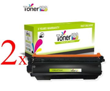 Toner123 Komplet Canon 071H / CRG-071H / 5646C002 / Canon i-SENSYS LBP122dw, MF272dw, MF275dw kompatibilna tonerja (2) - 2 × črna XL